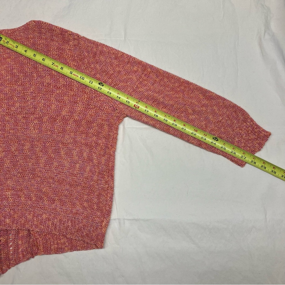 Ruby Rd. Rust Fringe Open Front Boho Cardigan Swe… - image 6